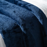 Carnival Home™️ Fleece Luxury Navy Blanket
