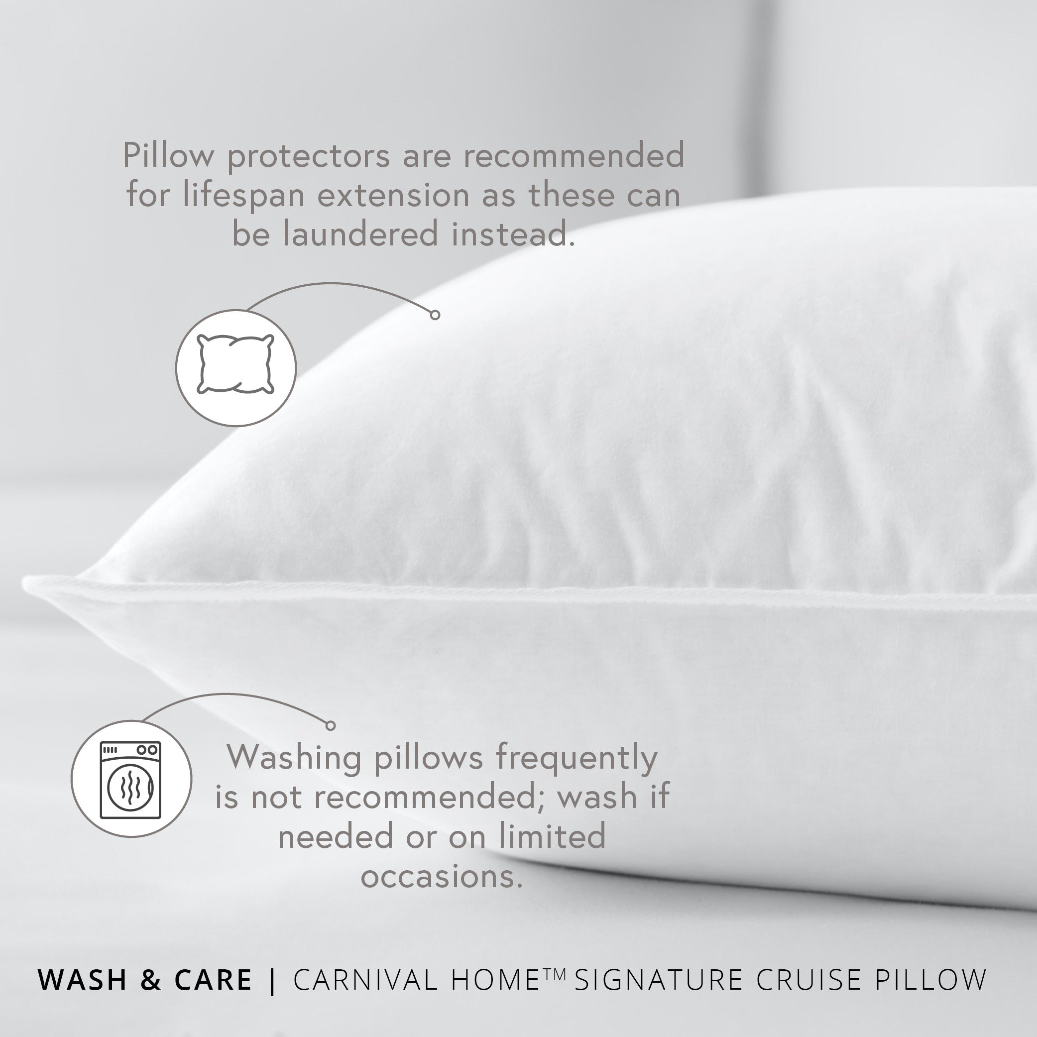 Carnival Home™️ Signature Cruise Pillow – Carnival Home by Carnival ...